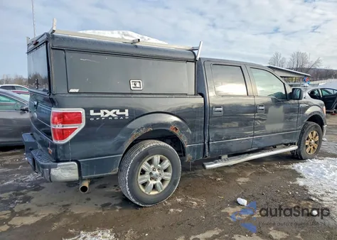 2012 Ford F150 Supercrew из США, поврежденный, VIN 1FTFW1EF1CFB78898